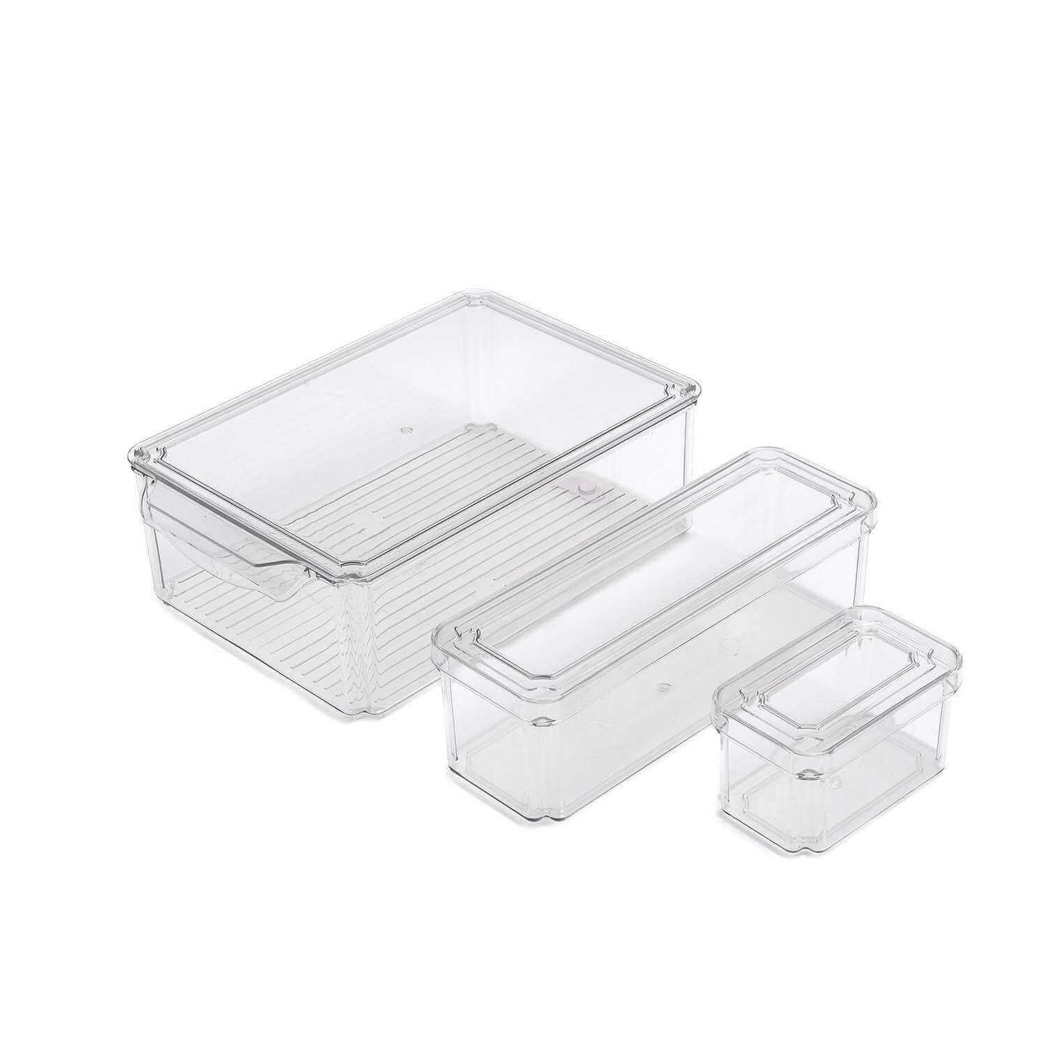 Set 7 Contenedores Organizadores Para Refrigerador Y Cocina image number 1.0