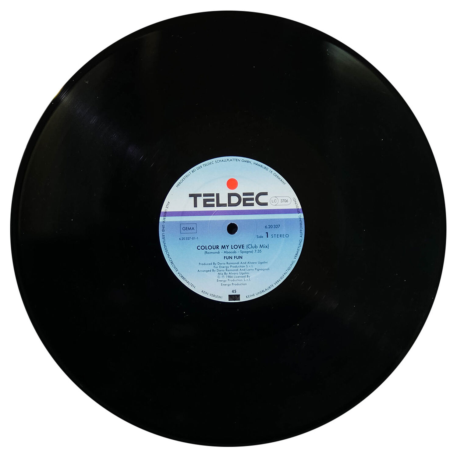 Fun Fun - Colour My Love (club Mix) | 12" Maxi Single Usado image number 0.0
