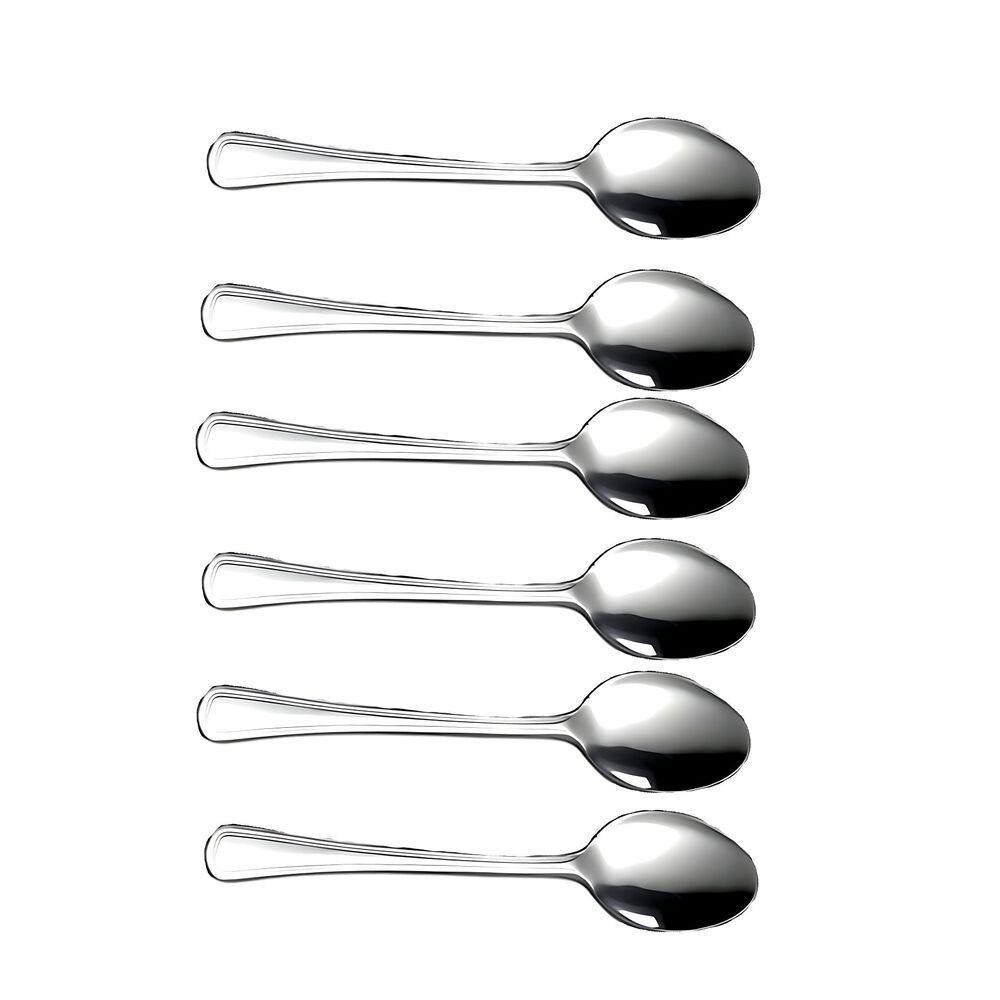 Set 6 Cucharas Para Te Luna Krons 13cm Acero Inoxidable image number 3.0