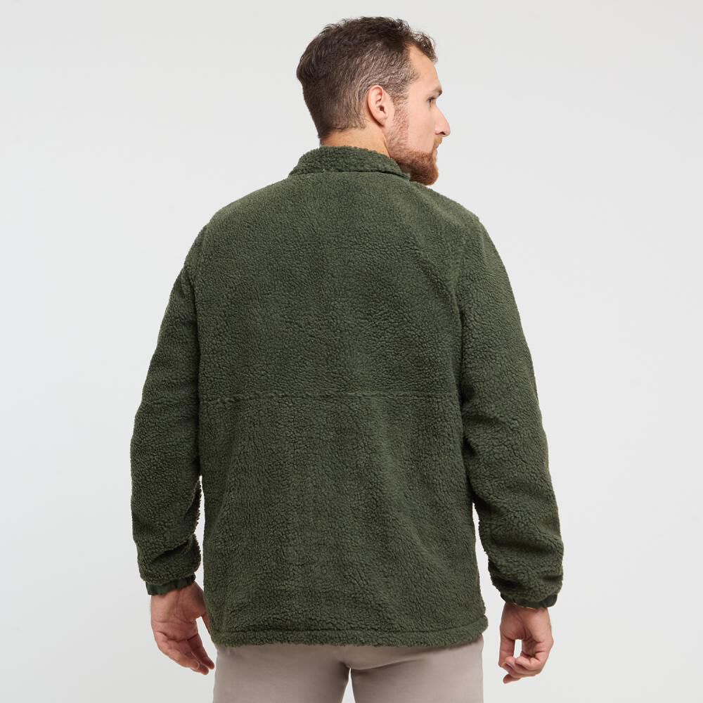 Polerón Bloque Color Regular Cuello Alto Hombre Peroe image number 3.0
