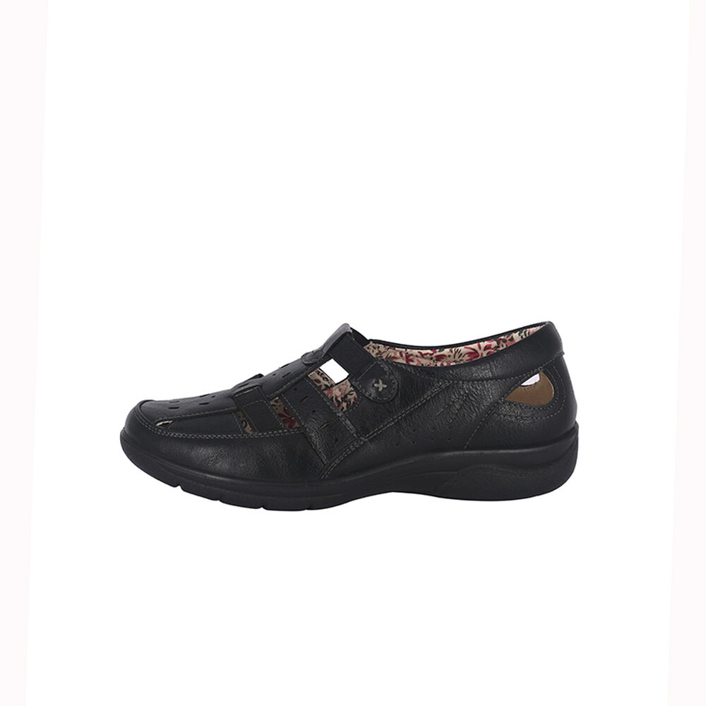Mocasin Crisantemo Negro Passer image number 1.0