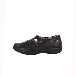 Mocasin Crisantemo Negro Passer