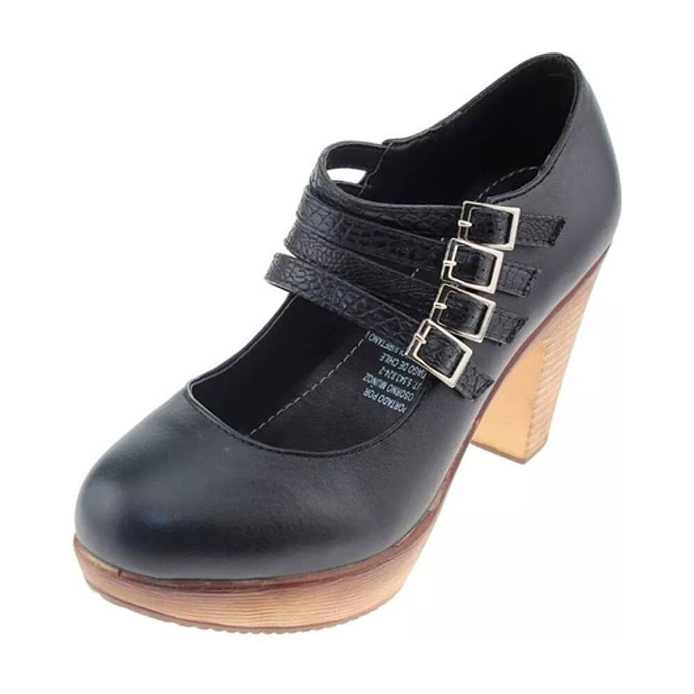 Bot&iacute;n Mujer De Taco Alto Art. Cm138905 / Via Franca image number 4.0