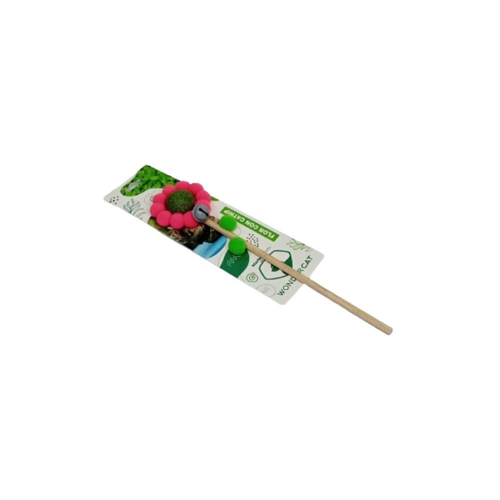 Juguete Flor Con Cascabel Con Catnip Wonder Cat image number 0.0