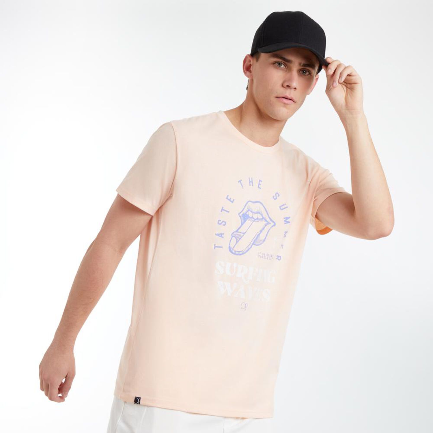 Polera Regular Manga Corta Cuello Redondo Hombre Ocean Pacific image number 2.0