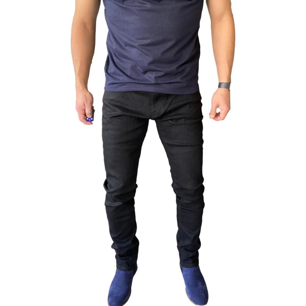 Jeans Slim Fit Negro image number 0.0