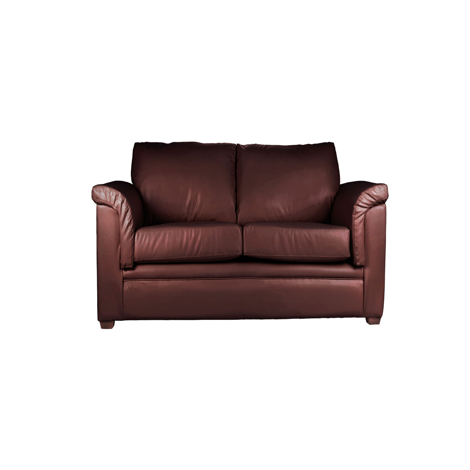 Sofa Ancona 2 Cuerpos Pu Grano Chocolate image number 0.0