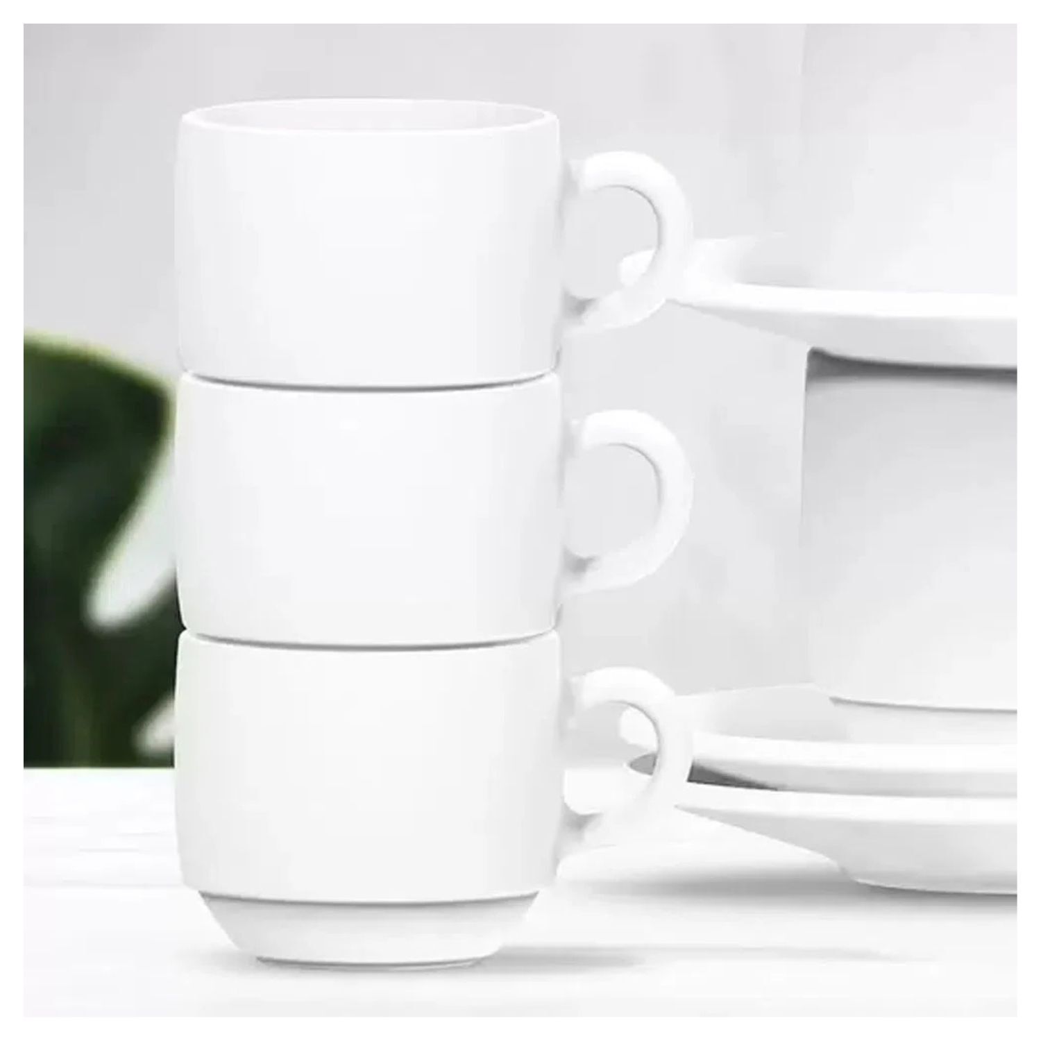Taza T&eacute; Opaline 240ml Cocina Nadir Vidrio Resistente Opalina image number 2.0