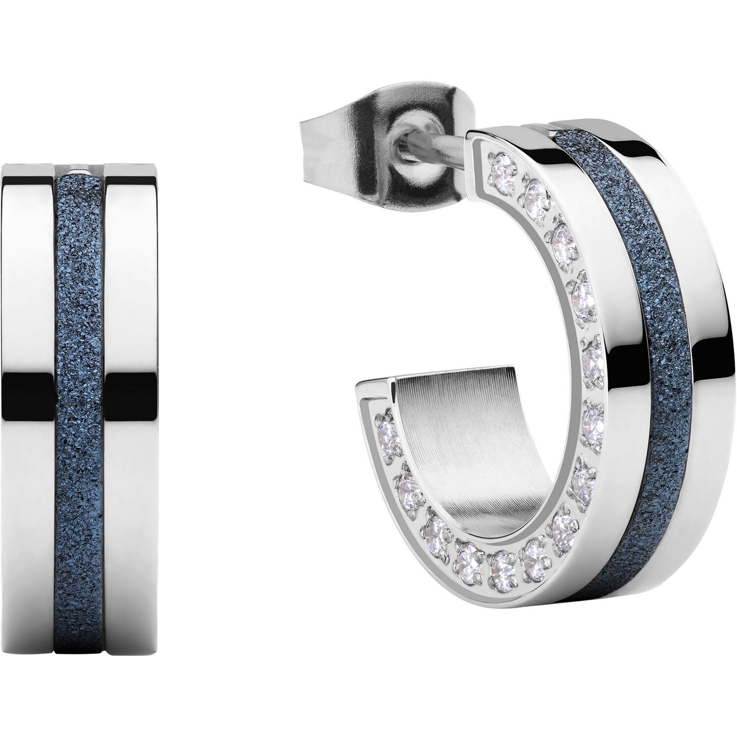 Argollas Bering Azul Mujer