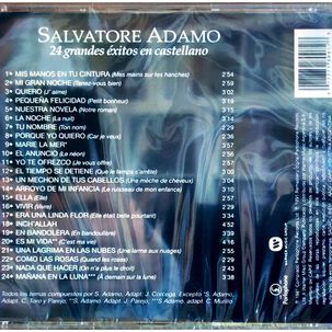 Adamo - 24 Grandes Exitos En Castellano | Cd