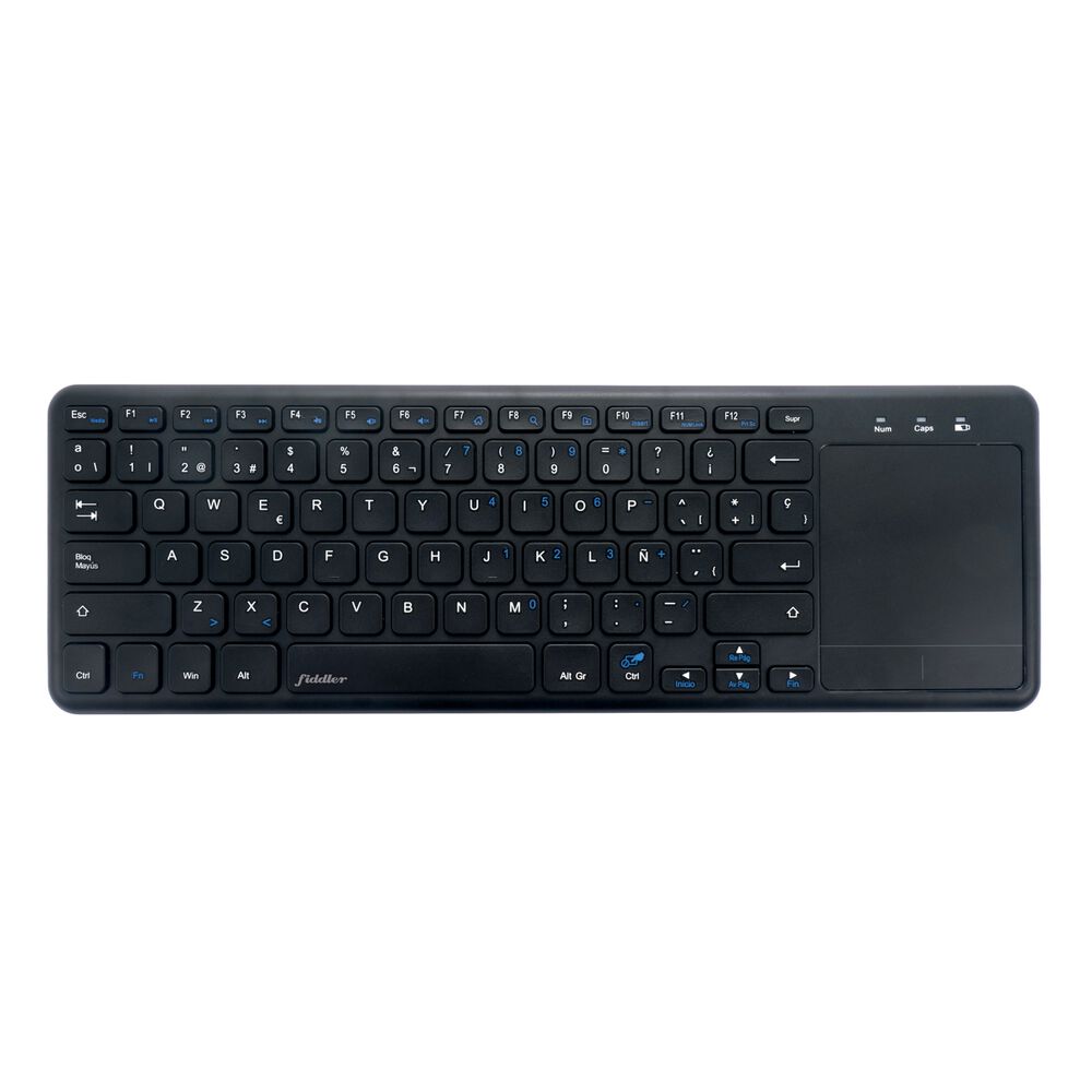 Teclado Inal&aacute;mbrico Con Touchpad Smart Tv Fiddler image number 0.0