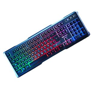 Teclado Gamer Rgb Tecmaster Para Pc/ Ps5/ Ps4/ Xbox Lk100d