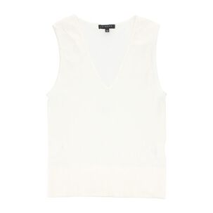 Polera Crop Sin Mangas Cuello V Mujer Kimera