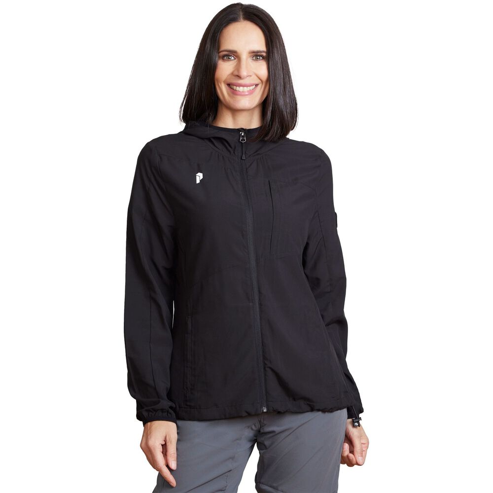 Cortaviento Peakperformance Mujer Sarek Negro image number 0.0