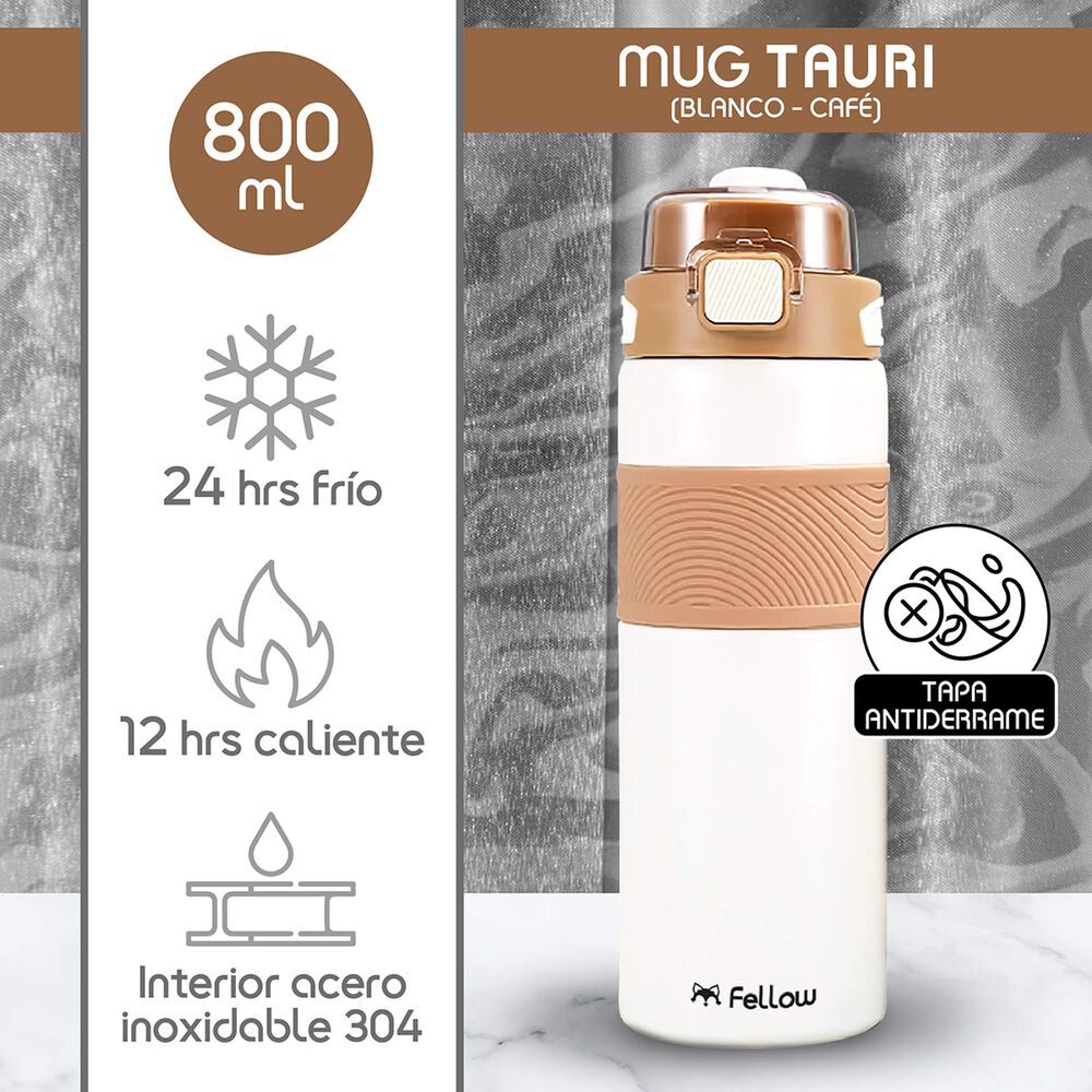 Termo Botella Termica Tauri By Fellow Mug Agua Cafe 800ml image number 1.0