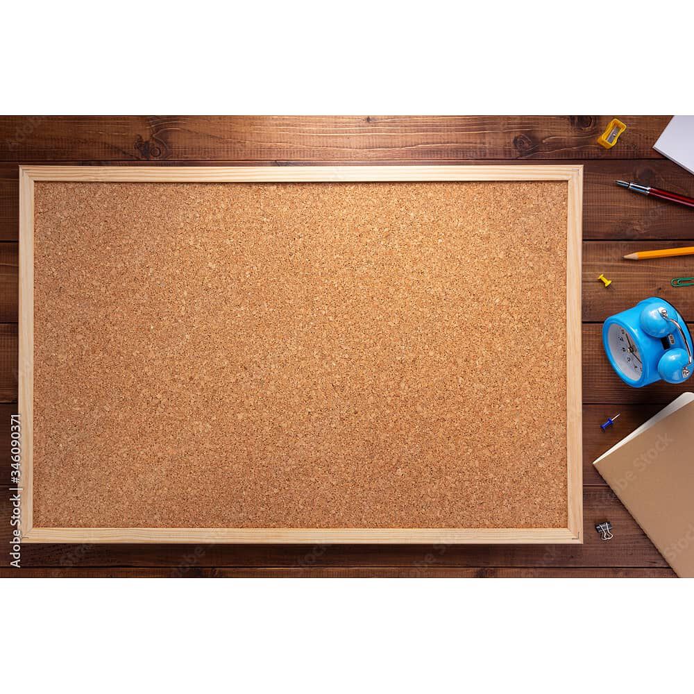 Pizarra Corcho Con Marco De Madera 20x30cm image number 3.0
