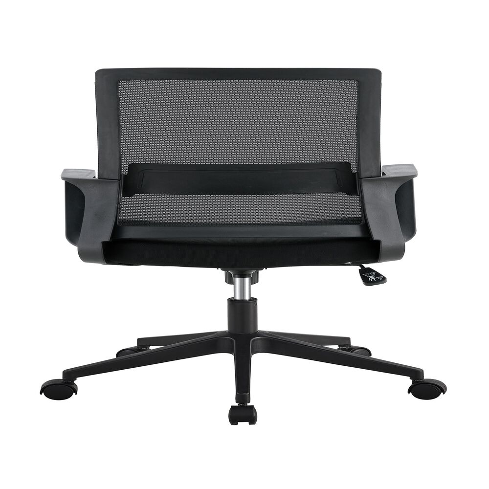 Silla De Oficina Ejecutiva Paris Ergonomica Color Negro Bm-698 Arthome image number 4.0