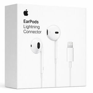 Aud&iacute;fonos Apple Earpods Lightning 1.2m Original Mmtn2am