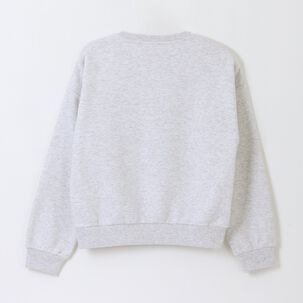 Poler&oacute;n Cerrado Ni&ntilde;a Personaje Lilo & Stitch Gris Disney