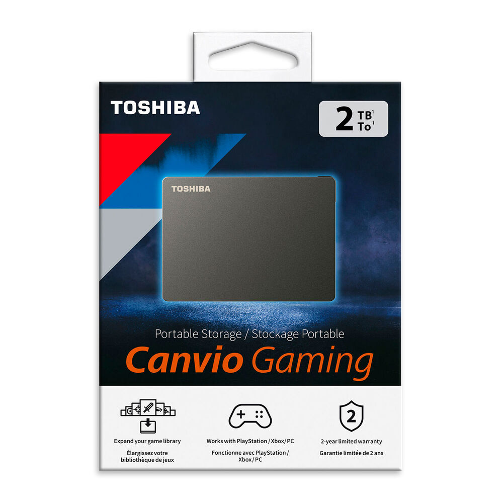 Disco Duro Externo Toshiba Canvio Gaming 2tb Hdtx120xk3aa image number 3.0