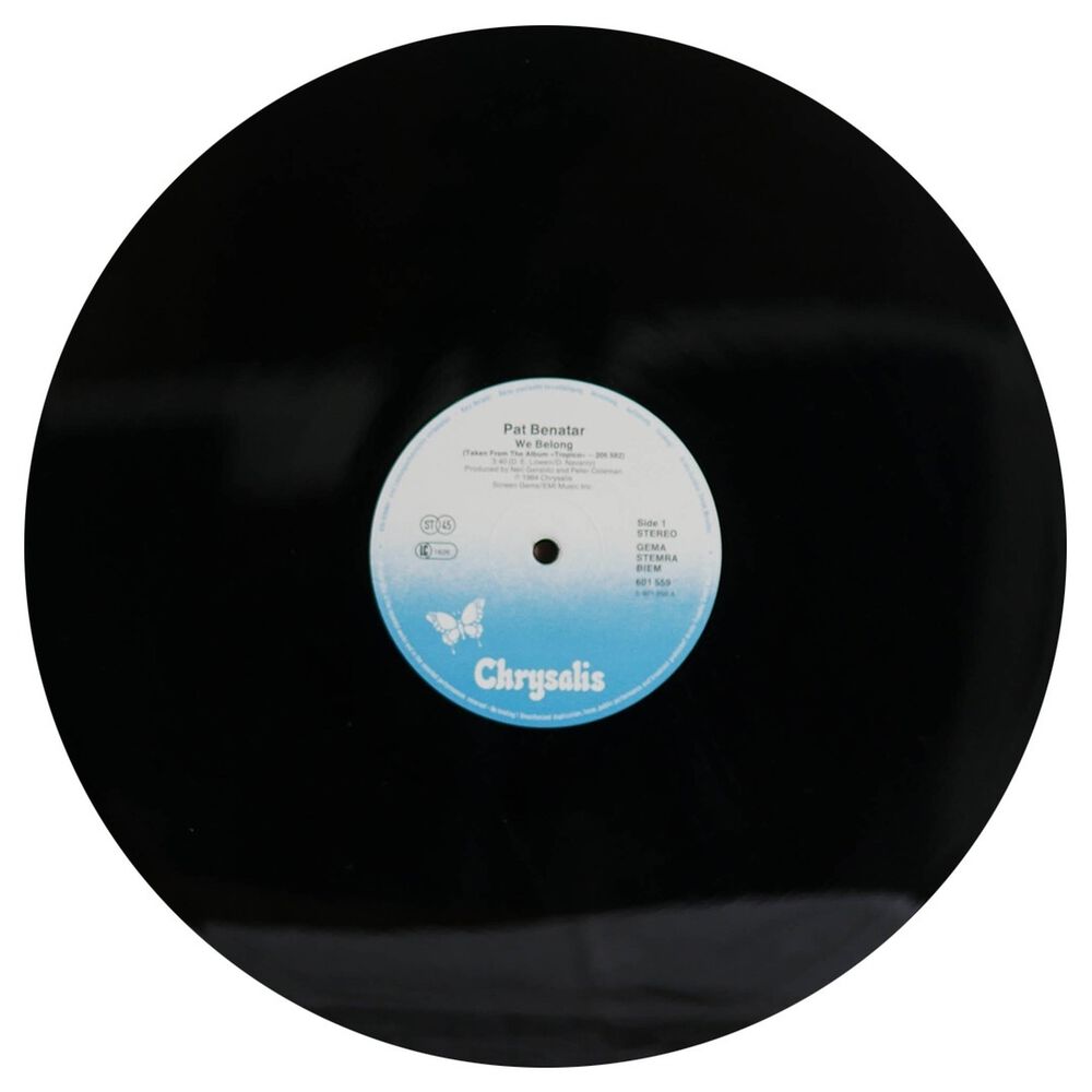 Pat Benatar - We Belong/we Live For Love (re-mix) | 12" Maxi Single Usado image number 2.0