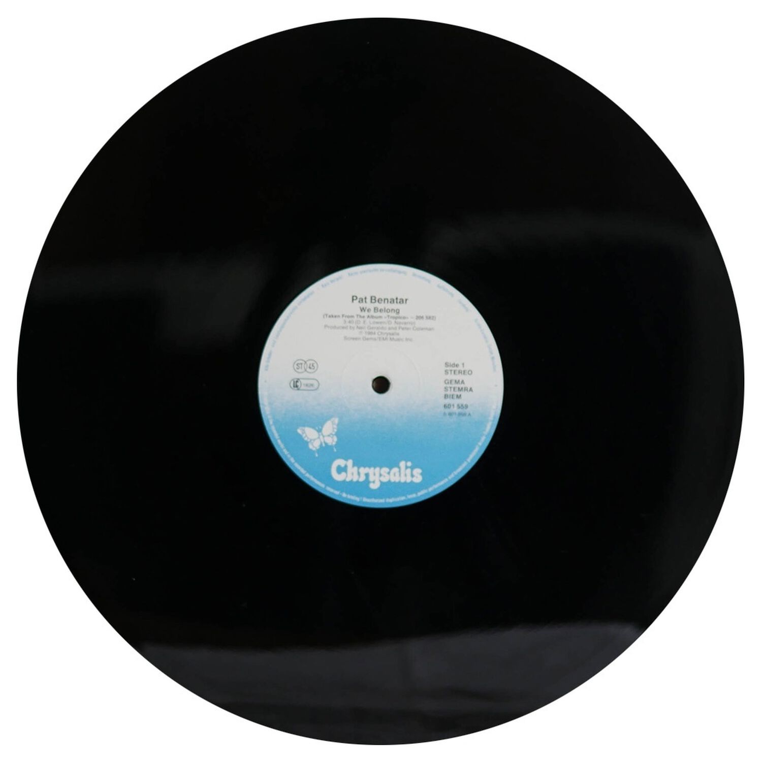 Pat Benatar - We Belong/we Live For Love (re-mix) | 12" Maxi Single Usado image number 2.0