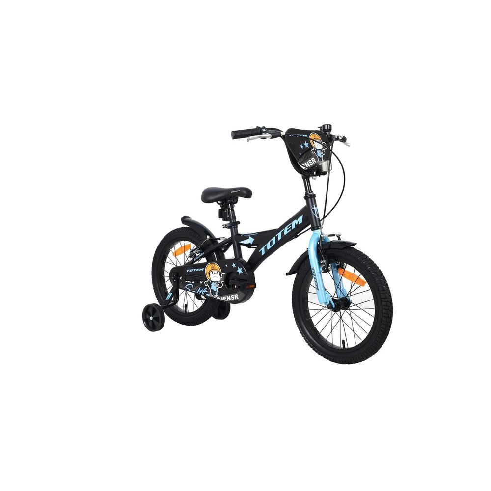 Bicicleta Totem Infantil Aro 16 Modelo Street Machine Negro image number 1.0