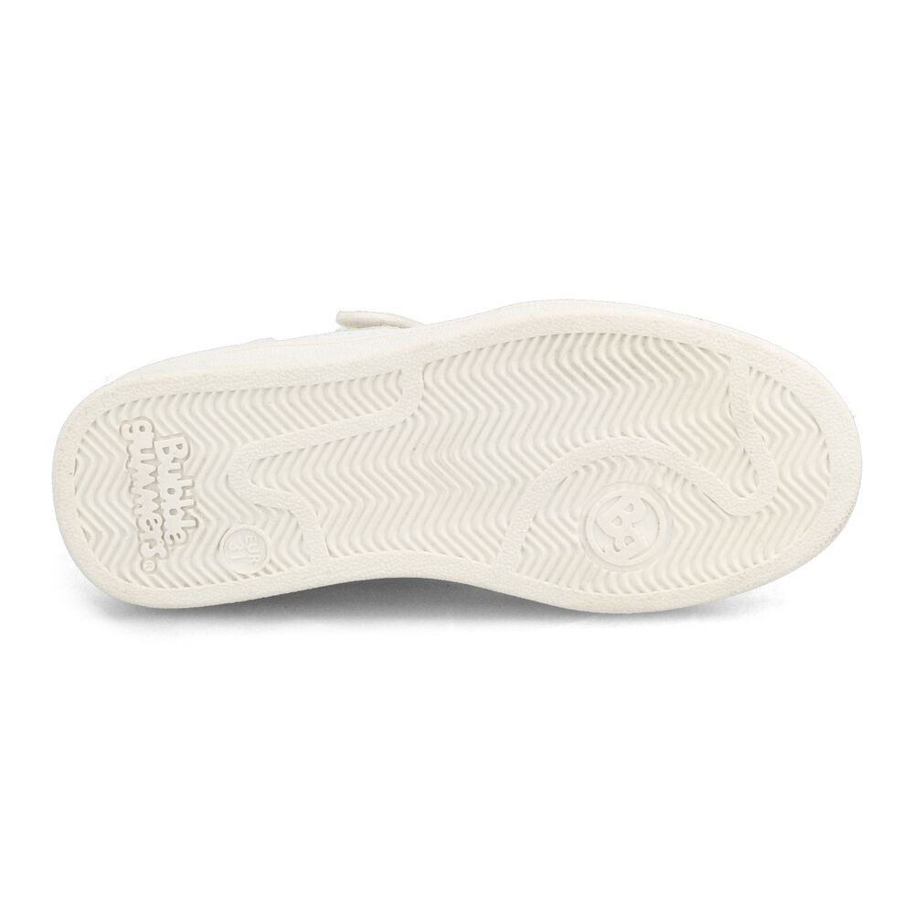 Zapatilla Escolar Ni&ntilde;o Bubblegummers Clavel Blanco image number 4.0