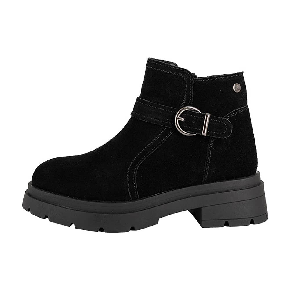 Botin De Cuero Rosie Full Negro Alquimia image number 1.0