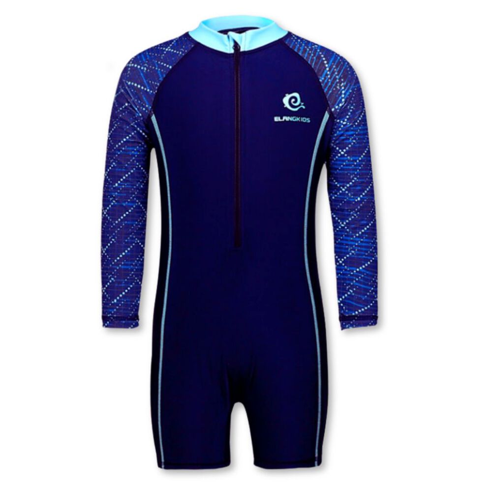Traje De Baño Enterito Sport Manga Larga Niña Jump Kids image number 5.0