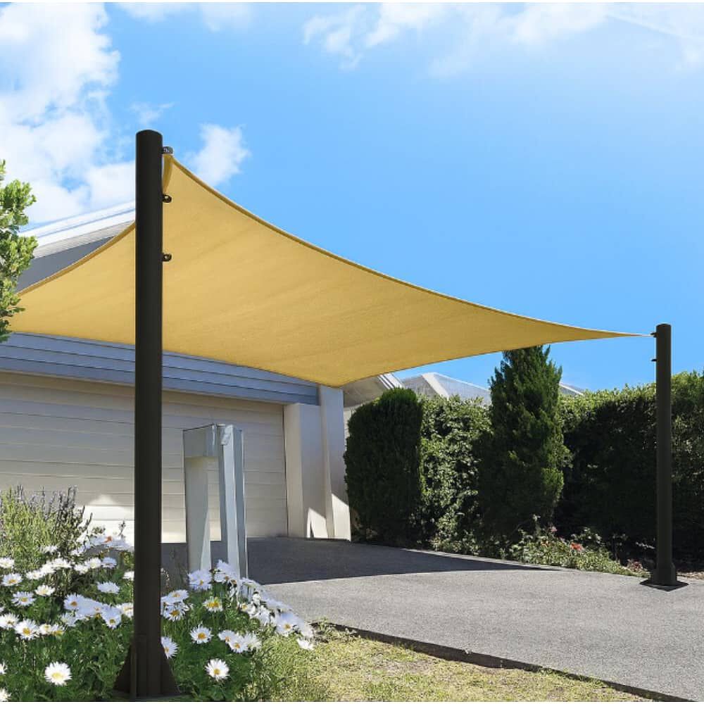 Malla Red De Parasol De Jard&iacute;n Toldo Protecci&oacute;n Uv Solar 6x4 image number 1.0