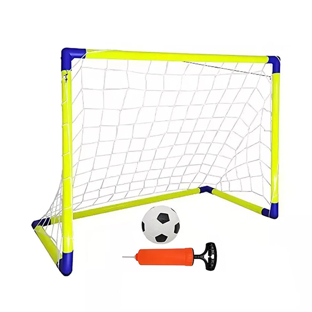 Arco Futbol Ni&ntilde;os + Bal&oacute;n + Bombin Juguete Porteria Ni&ntilde;os image number 0.0