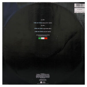 Black Box - Ride On Time | 12" Maxi Single Usado