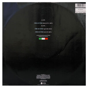 Black Box - Ride On Time | 12" Maxi Single Usado