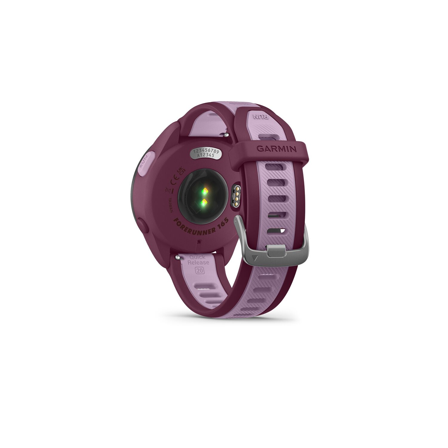 Forerunner 165 Music, Fuchsia/coral image number 3.0