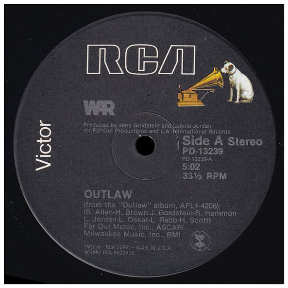 War - Outlaw | 12" Maxi Single Usado image number 2.0