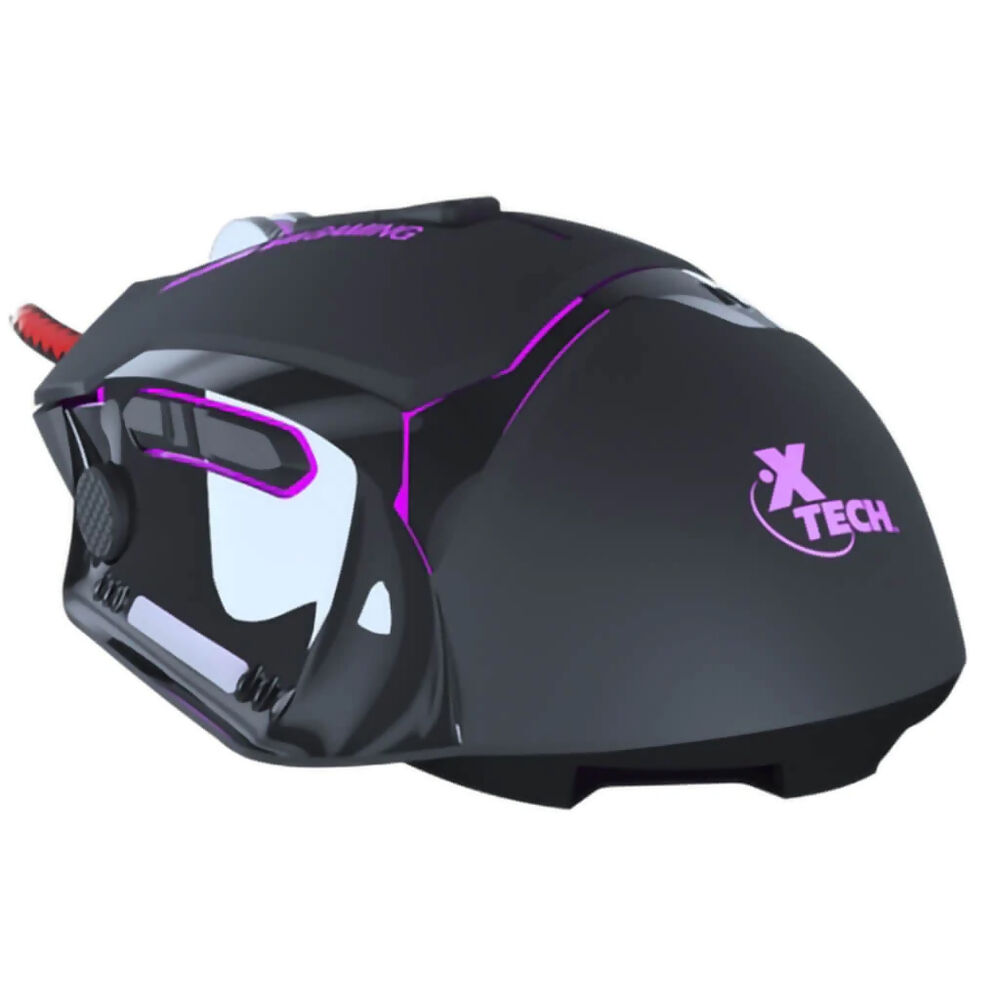 Mouse Gamer Combative 8 Botones 7200dpi Rgb Negro image number 0.0