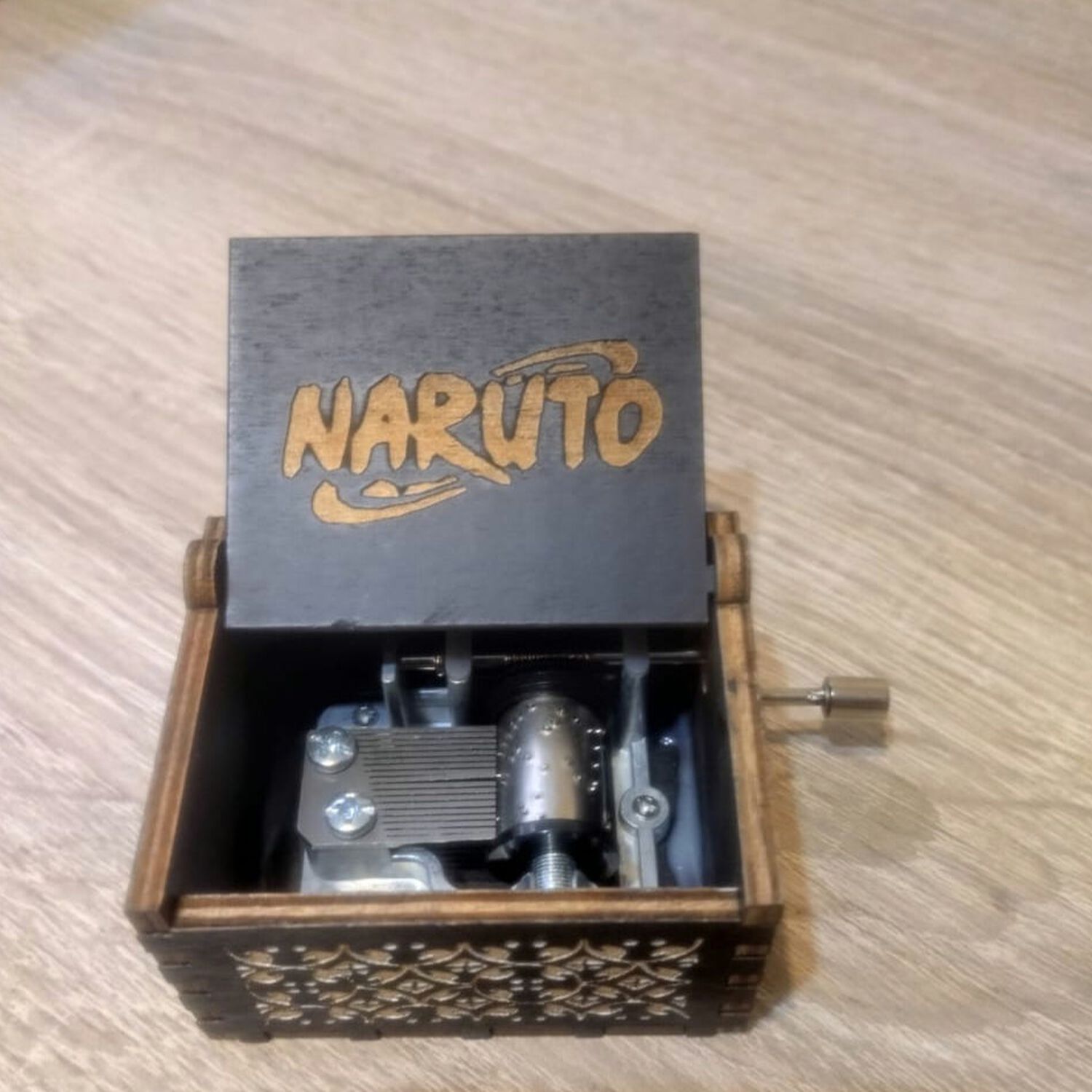 Caja Musical Naruto Negra image number 1.0