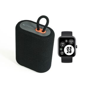 Pack Black Smartwatch Live Mini 206 + Parlante Tune Up