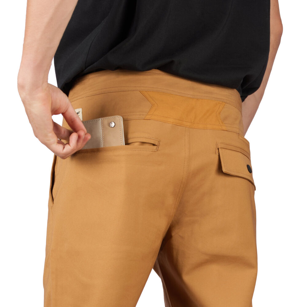 Pantalón Traveller Camel Hombre Falcone image number 2.0