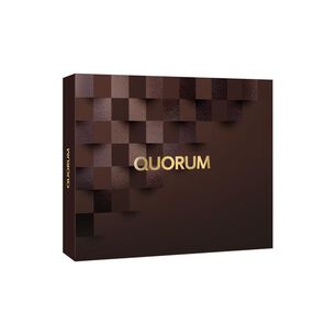 Set De Perfumer&iacute;a Hombre Quorum / 100 Ml / Eau De Toilette + Desoderante 150 Ml