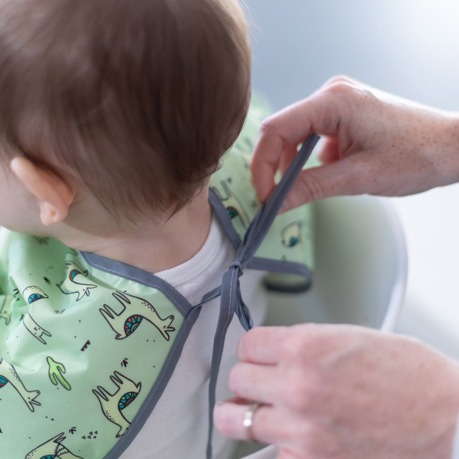 Babero Sleeved Bib Dino image number 2.0