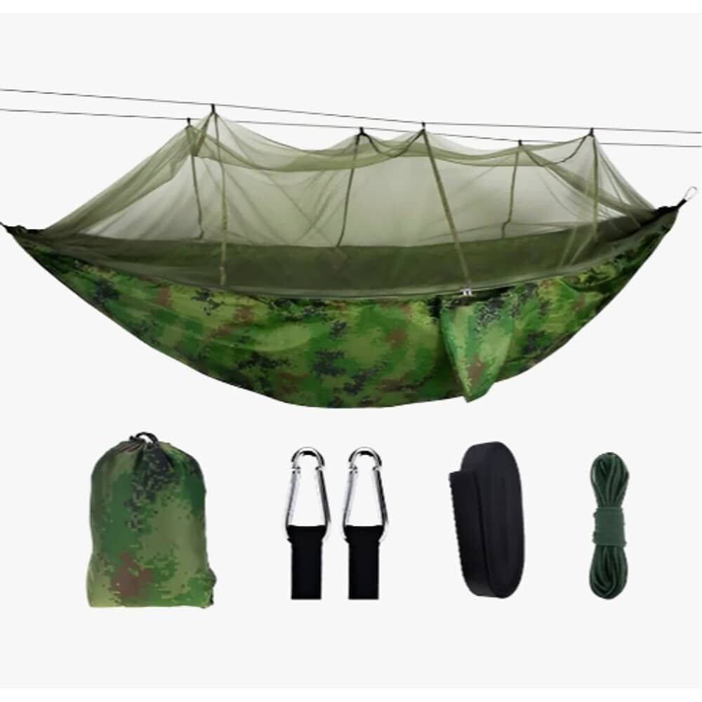 Hamaca Portatil Mosquitero Camping Aire Libre image number 0.0