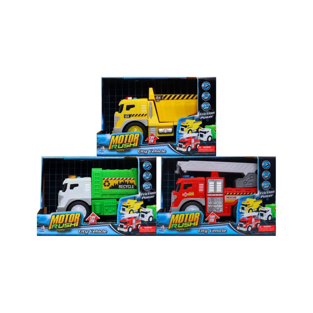 Auto De Juguete Happy Line Camión Con Luz Y Sonido Try Me image number 1.0