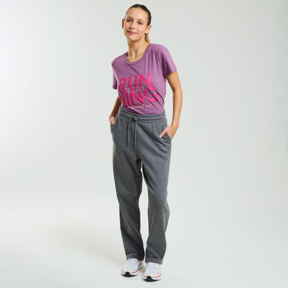 Pantalón De Buzo Deportivo Básico Mujer Wetland image number 1.0