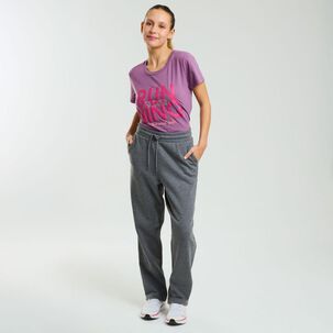 Pantalón De Buzo Deportivo Básico Mujer Wetland