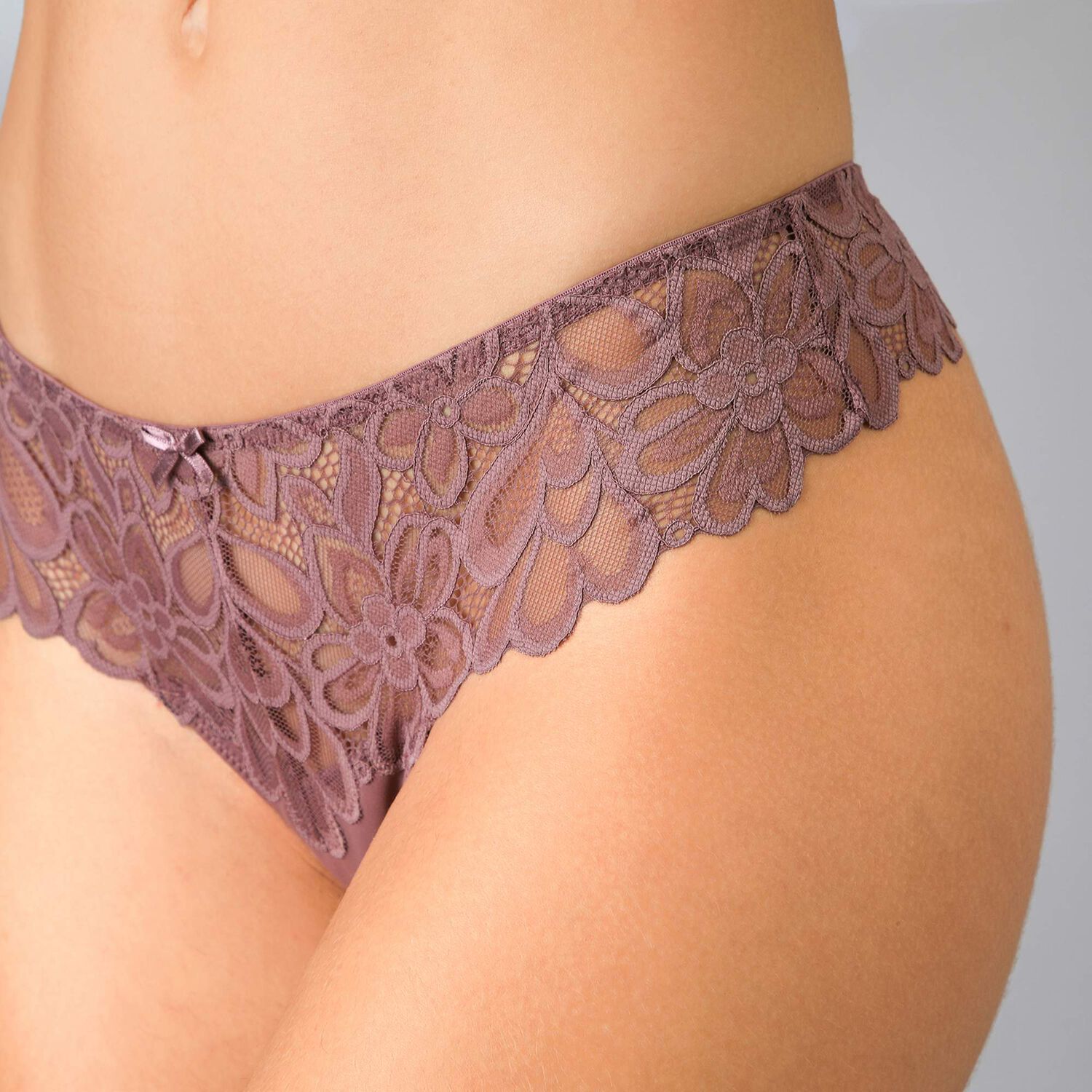 Colaless Lycra Y Encaje Flor Flores Mujer 13505-272 image number 2.0