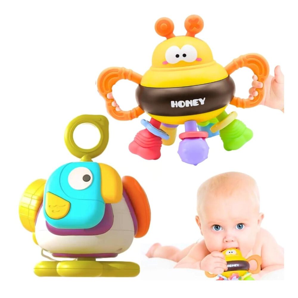 Juguete Abeja Didactico Interactivo Mordedor Infantil image number 0.0