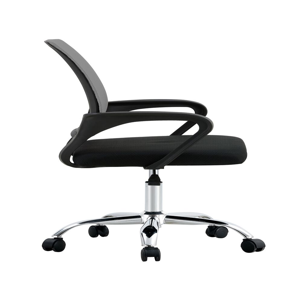 Silla De Oficina Ejecutiva Nueva York Ergonomica Respaldo Malla Gris Bm-520mg Arthome image number 3.0