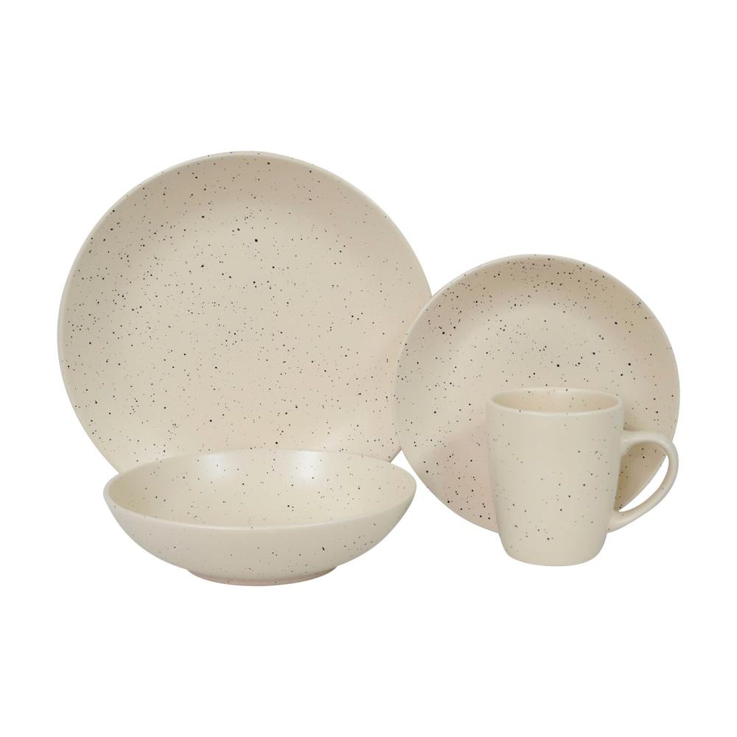 Juego De Vajilla Azhome Dots / 16 Piezas / 4 Personas image number 0.0